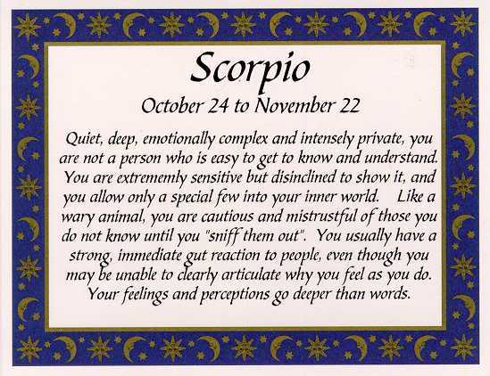 Quotes About Scorpio Personality Traits. QuotesGram