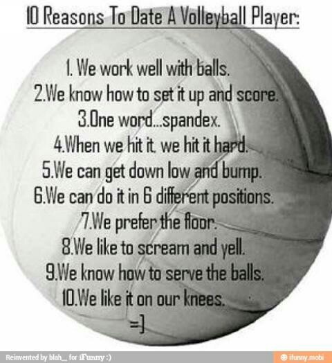 Date A Volleyball Player Quotes. QuotesGram