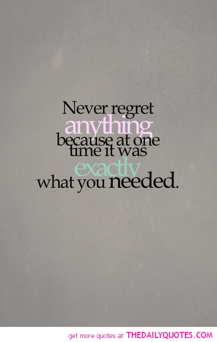 Famous Quotes Of Regret. QuotesGram