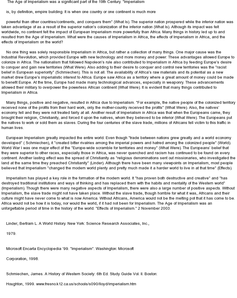 Essay on Africa - Words | Bartleby essay about africa