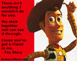 Toy Story Friend Quotes Quotesgram