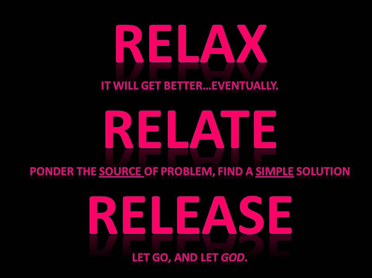 Relax Relate Release Quotes Inspirational. QuotesGram