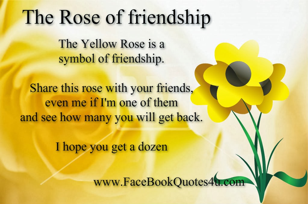 Yellow Rose Friendship Quotes. QuotesGram