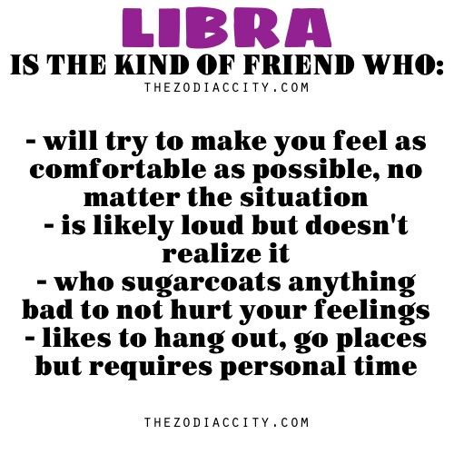 Libra is a hurt when How He