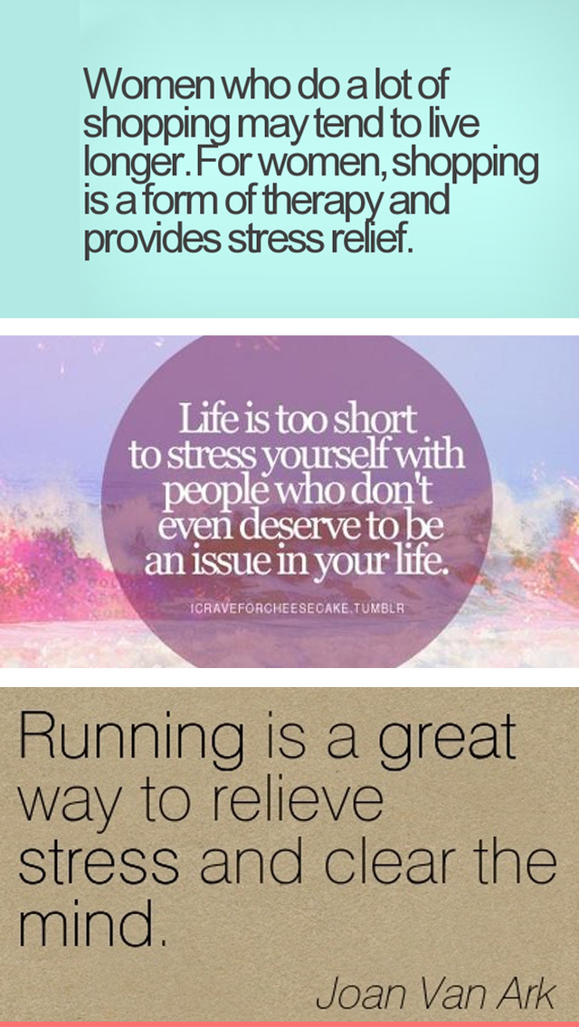 Stress Relief Quotes. QuotesGram