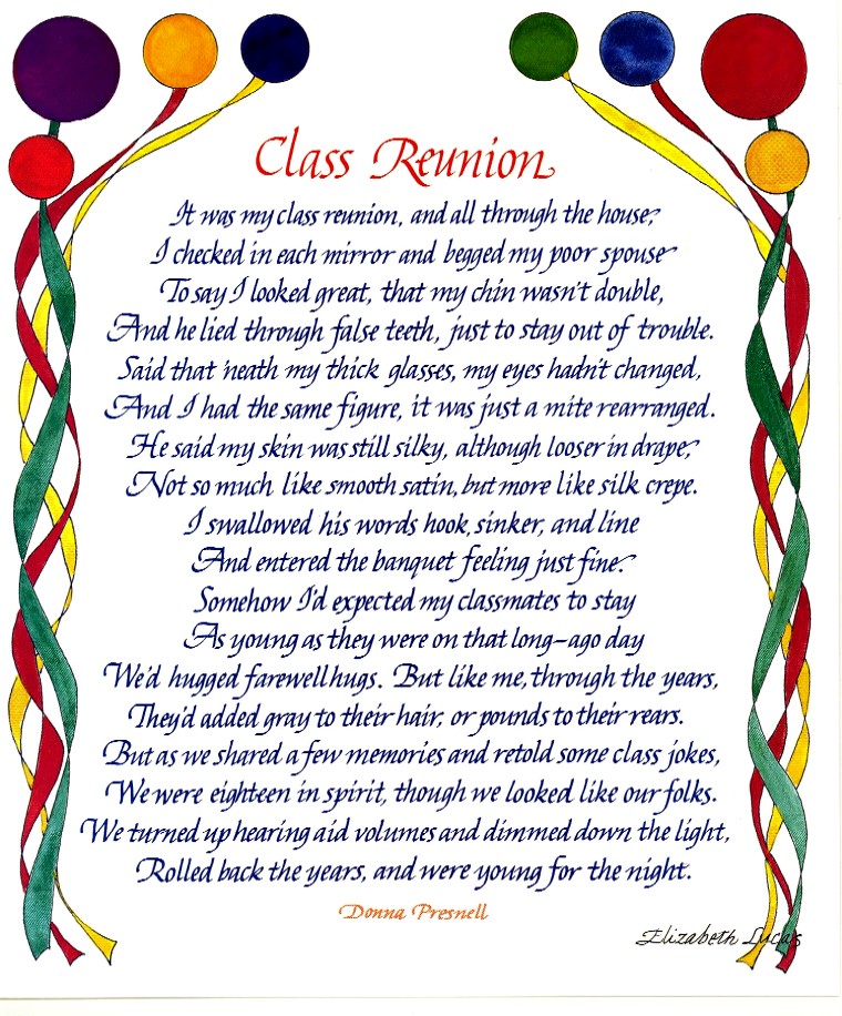 speeches for class reunions