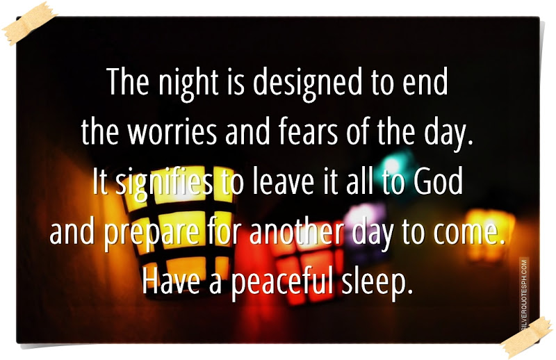 Peaceful Night Sleep Quotes. QuotesGram