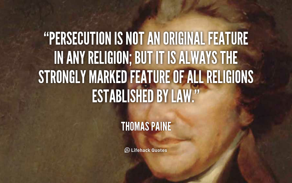 Thomas Paine On Religion Quotes. QuotesGram