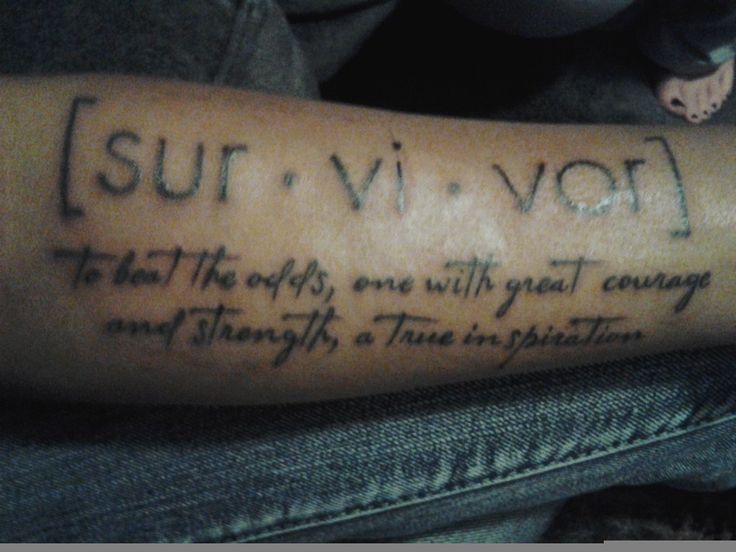 Survivor Tattoo Quotes. QuotesGram