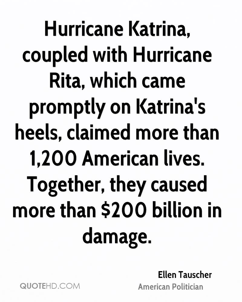 Quote about Hurricane Katrina