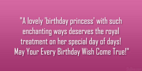 Happy Birthday Princess Quotes Happy Birthday Princess Quotes. Quotesgram