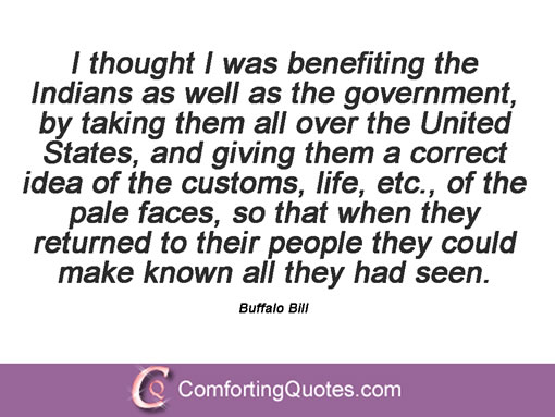 Buffalo Bill Quotes QuotesGram
