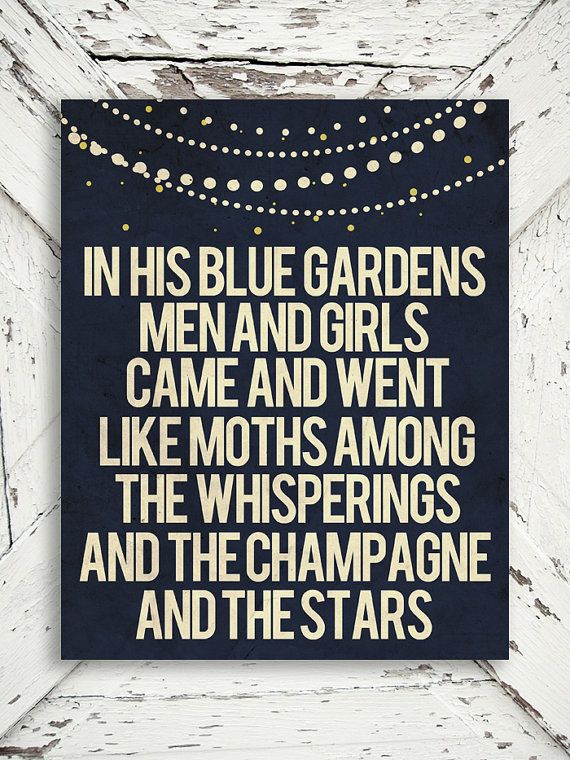 Jay Gatsby Party Quotes. QuotesGram