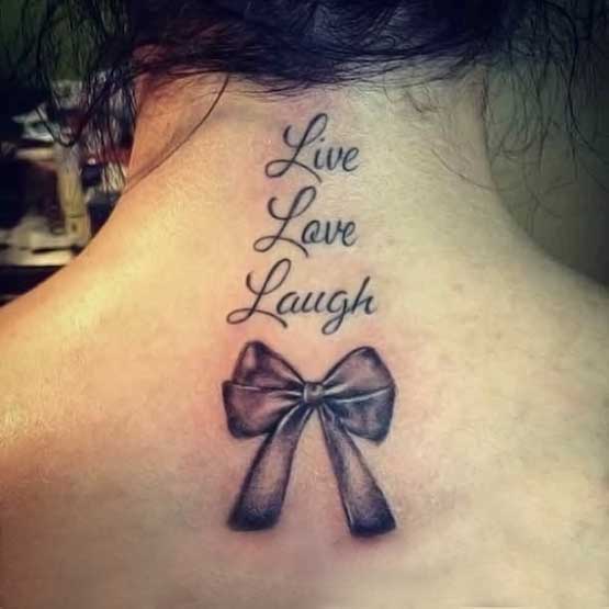16 Adorable Live Laugh Love Wrist Tattoos
