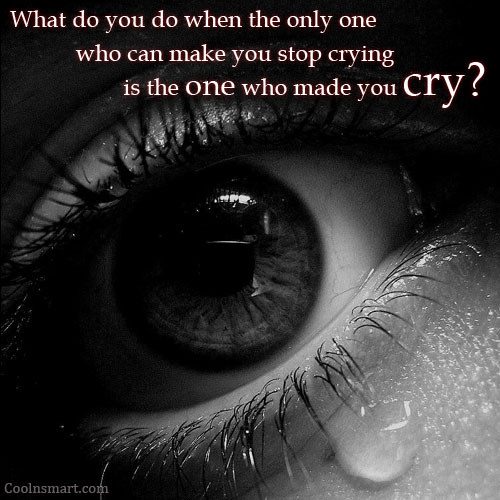 Cry Eyes  With Quotes  QuotesGram