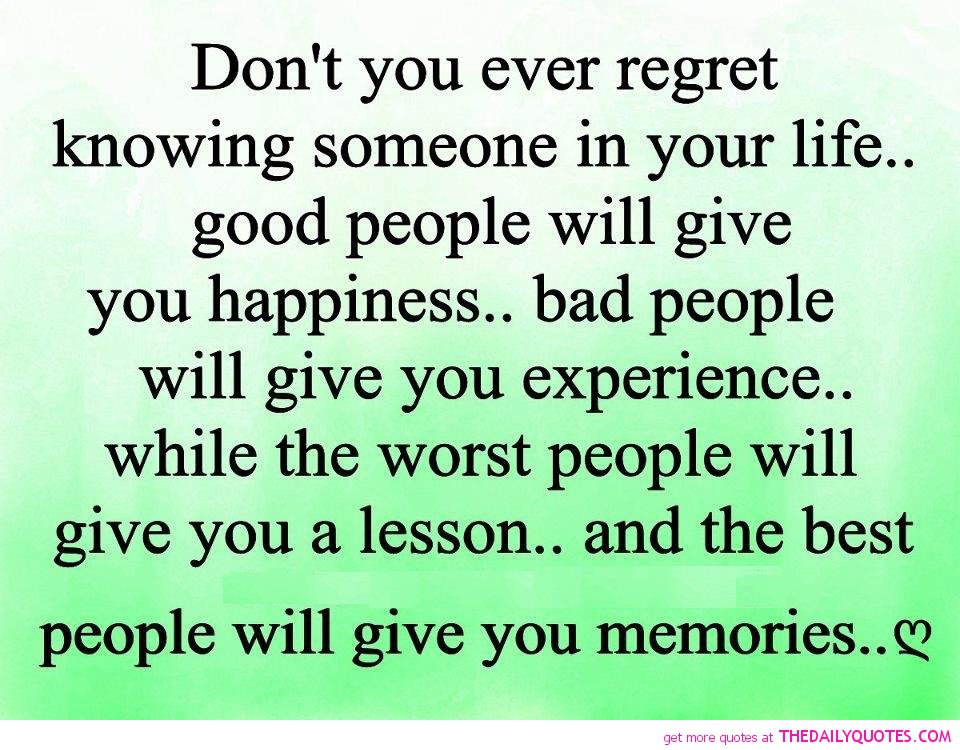 Quotes About Regret.