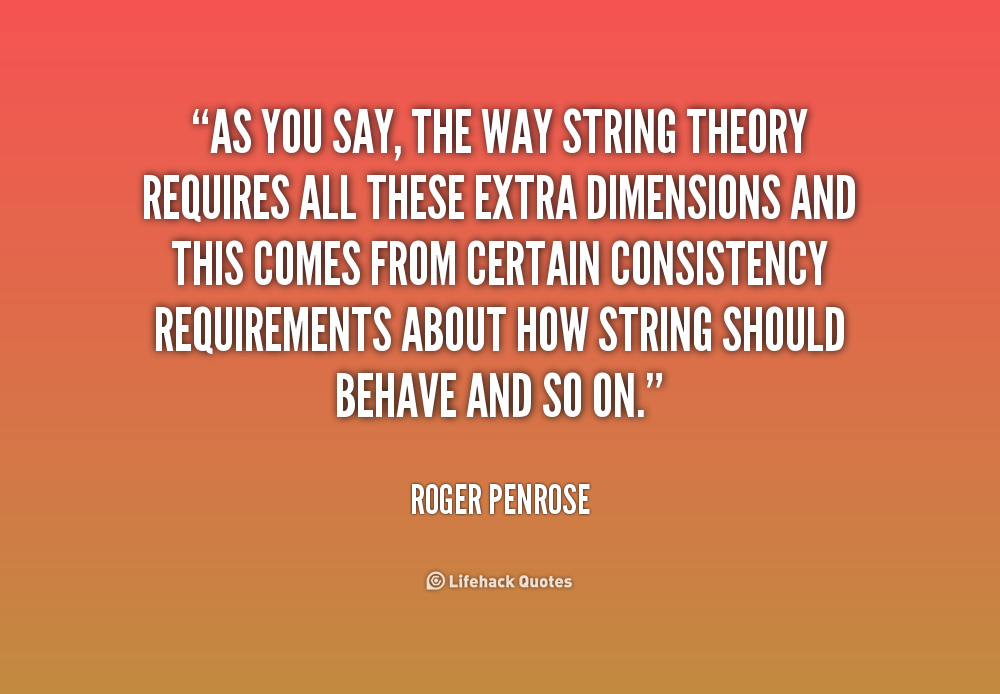 String Theory Quotes. QuotesGram