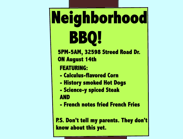 Funny Barbecue Quote - The Perfect Picnic