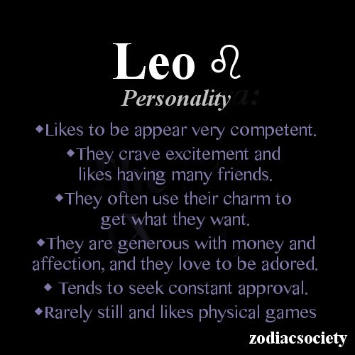 Jaký typ člověka je Leo?
