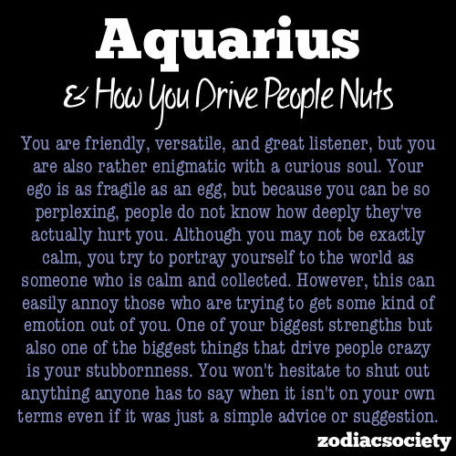 An woman aquarius hurt you when How You