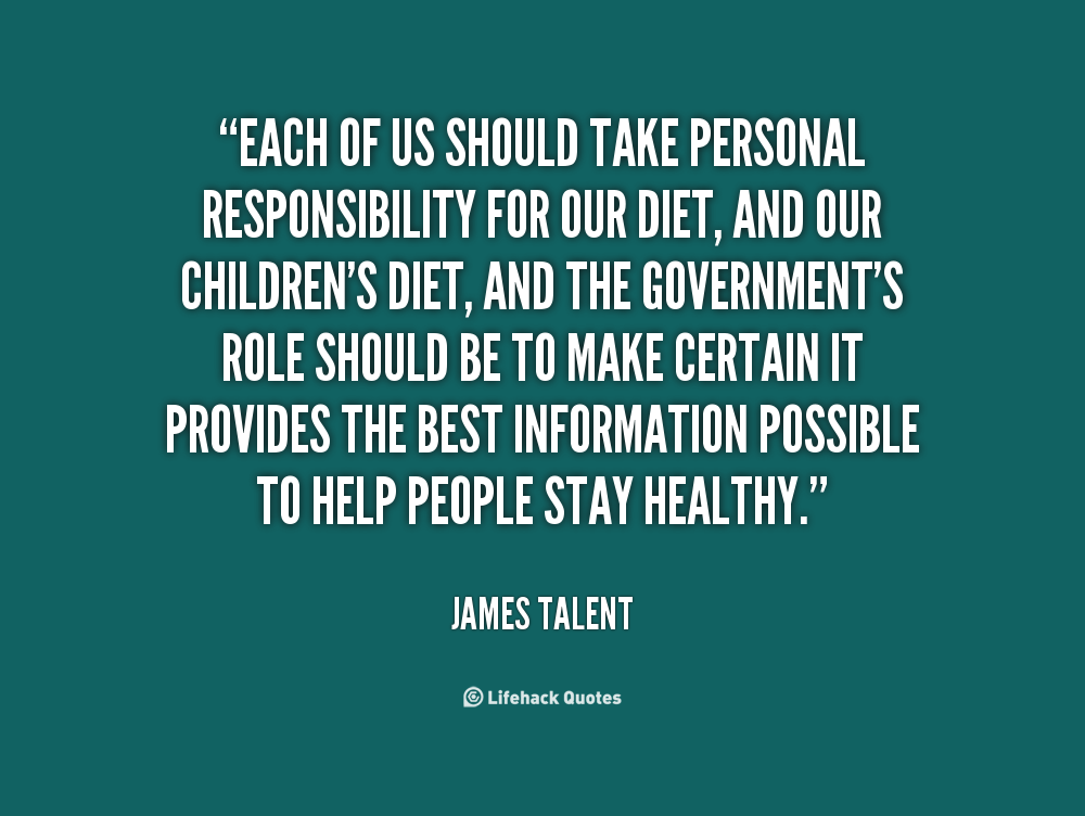 Famous Quotes About Personal Responsibility. QuotesGram