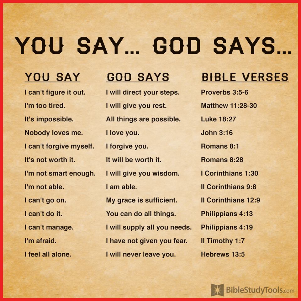 What god says about love