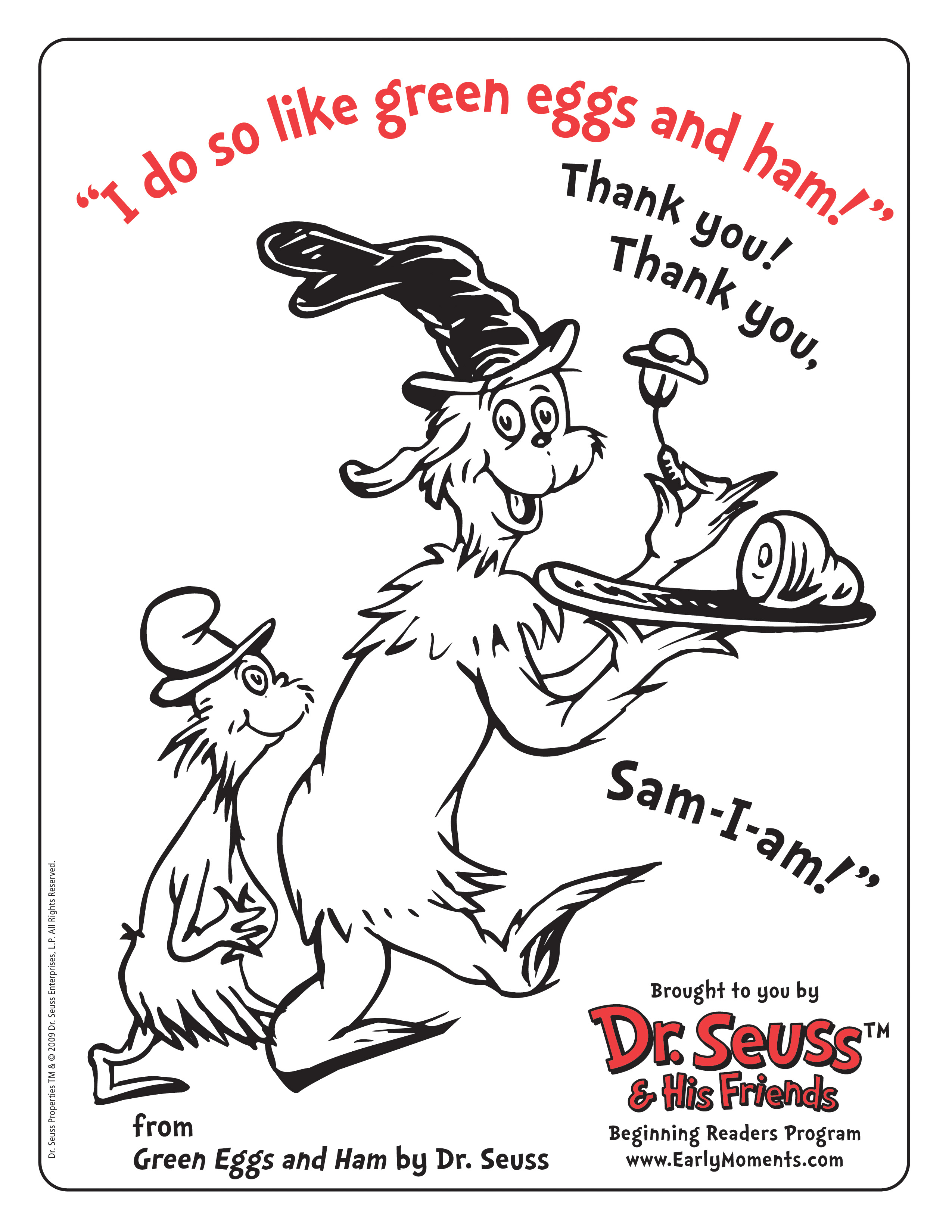 Amazing 27 Dr Seuss Coloring Pages Free Printable