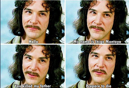 Montoya Princess Bride Quote Famous Quotes The Princess Bride. Quotesgram