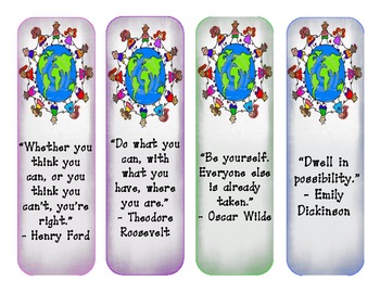 printable bookmarks with quotes quotesgram