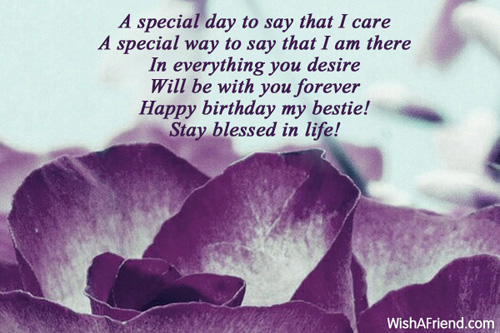 Purple Happy Birthday Best Friend Quotes Quotesgram