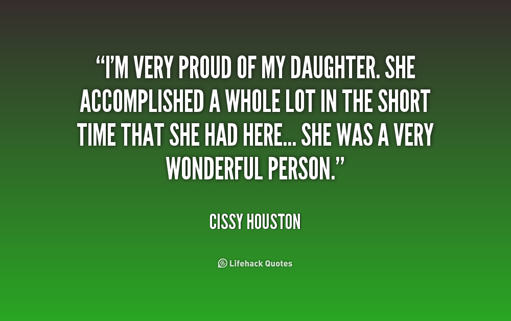 Proud Of Daughter Quotes. QuotesGram