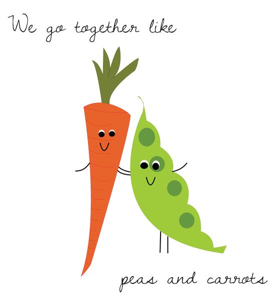 Like Peas And Carrots Quotes. QuotesGram