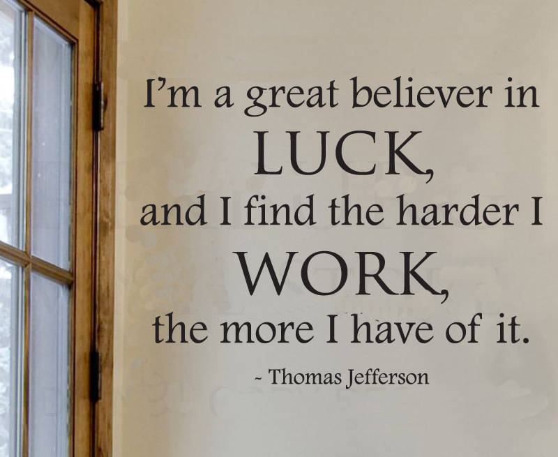 Inspirational Quotes About Luck
