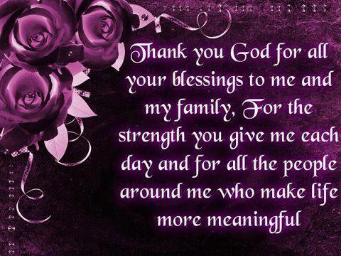 Thank You Blessing Quotes Quotesgram