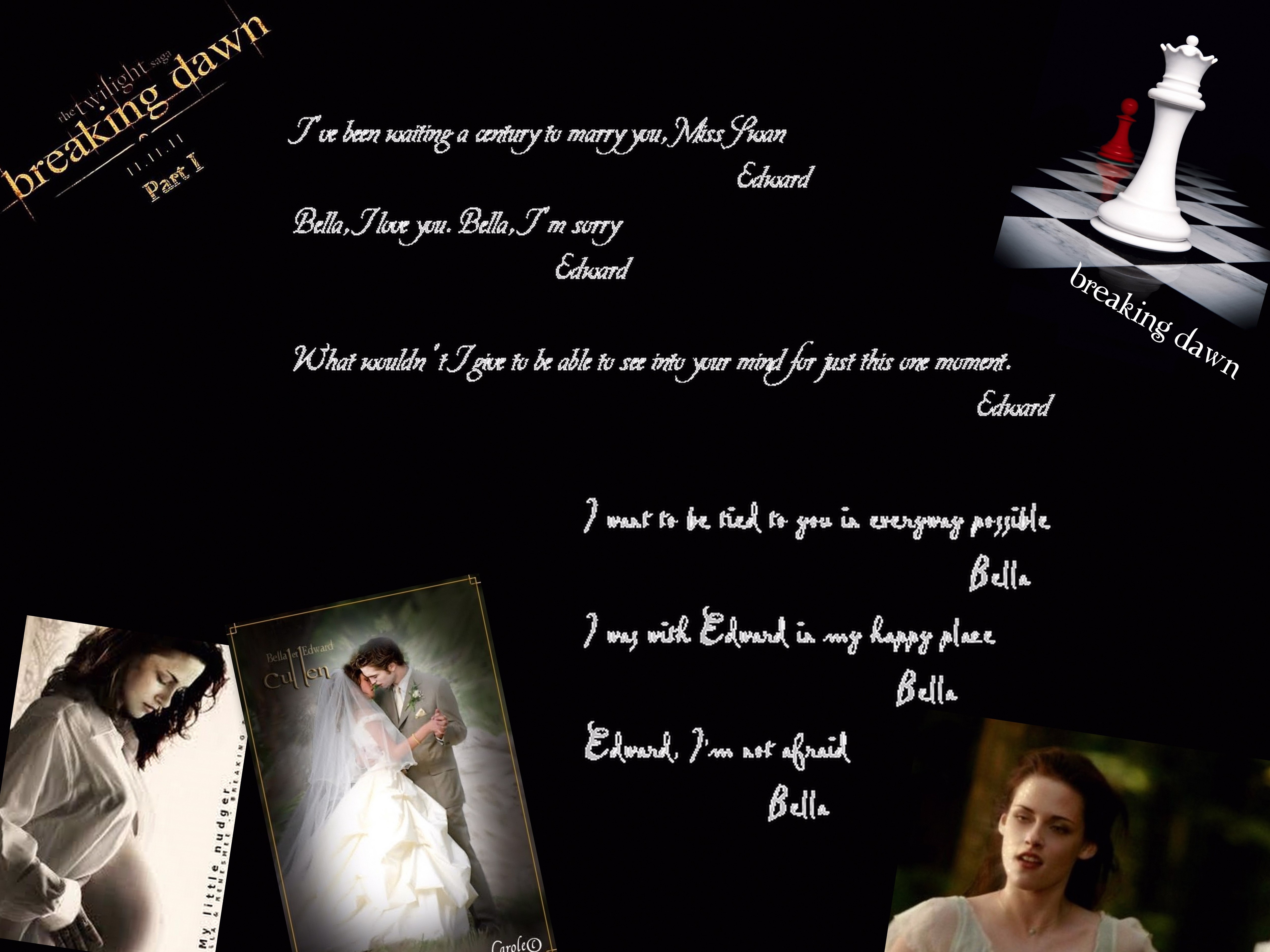 Edward Quotes Twilight Wedding. QuotesGram