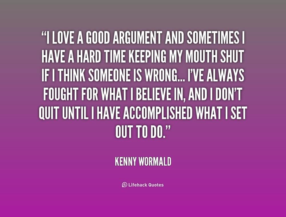 Quotes About Love And Arguing.
