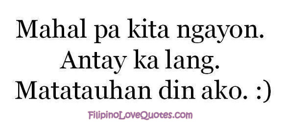 Tagalog Quotes About Love Lost. QuotesGram