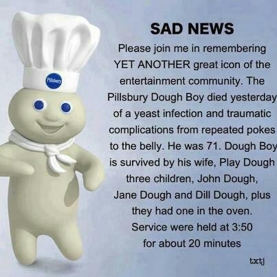 A humorous eulogy quote