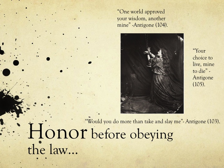 Inevitability In Sophocles Antigone