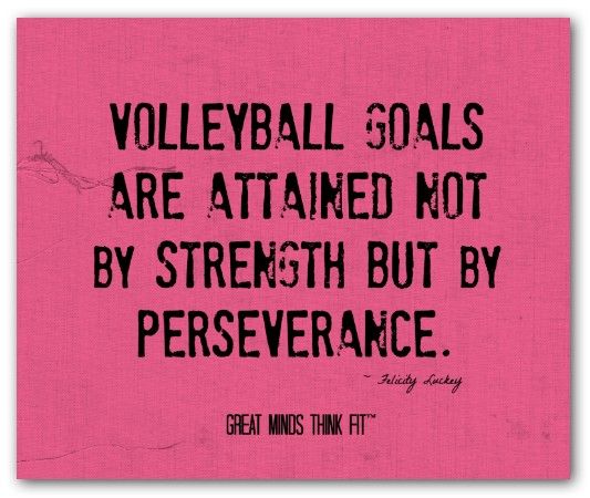 Inspirational Volleyball Quotes. QuotesGram