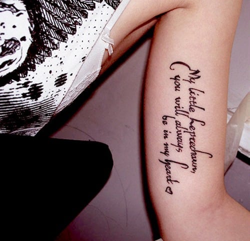 Arm Quotes Tattoos For Women. QuotesGram