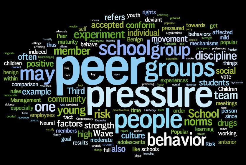 peer pressure is beneficial in hindi Peer pressure is being influenced by the peer group members it often happens to children during pubertythe group defines some social values for somebody to stay cool in that group, they feel as if they have to act like other people in that group. peer pressure is beneficial in hindi Peer pressure is being influenced by the peer group members it often happens to children during pubertythe group defines some social values for somebody to stay cool in that group, they feel as if they have to act like other people in that group.