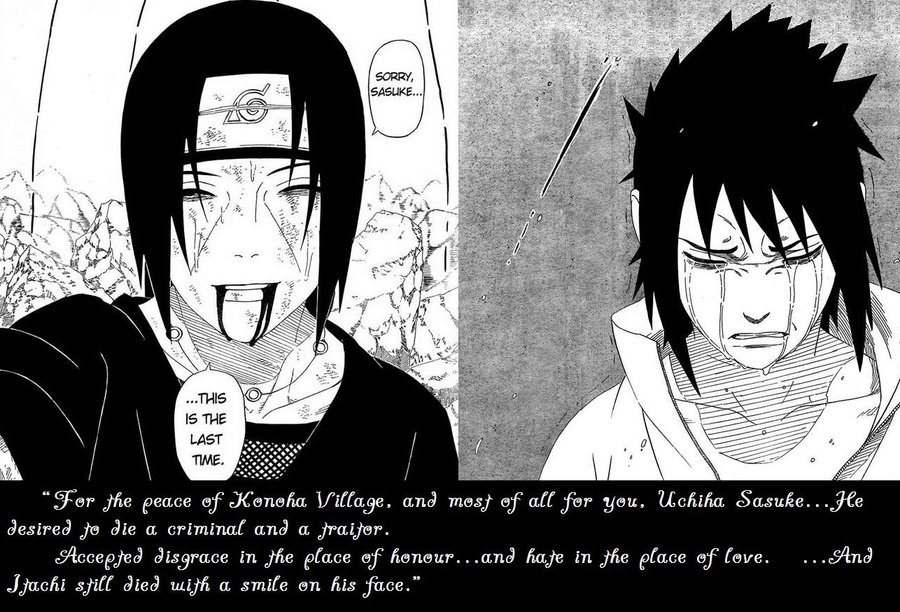 Sasuke To Itachi Quotes.