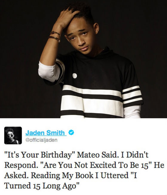 Jaden Smith Stupid Quotes Quotesgram