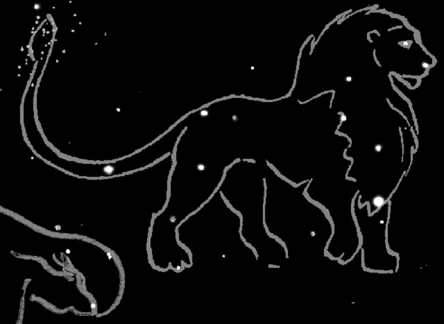 Почему созвездие лев