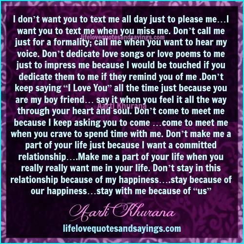 I Just Want You To Love Me Quotes. QuotesGram