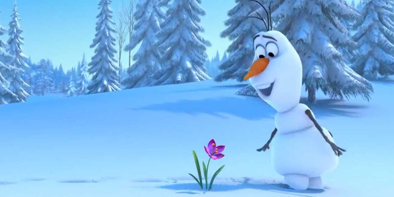snowman character from frozen
