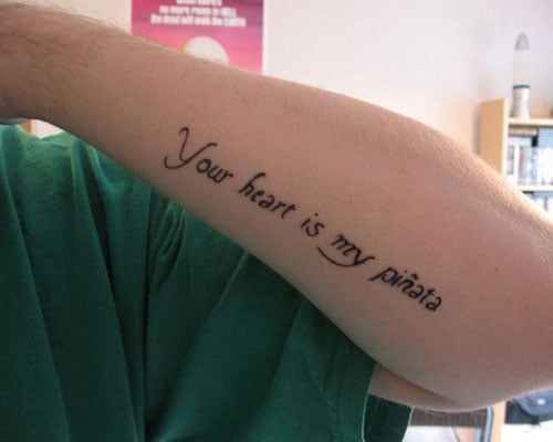 Quotes About Tattoos On Boys. QuotesGram