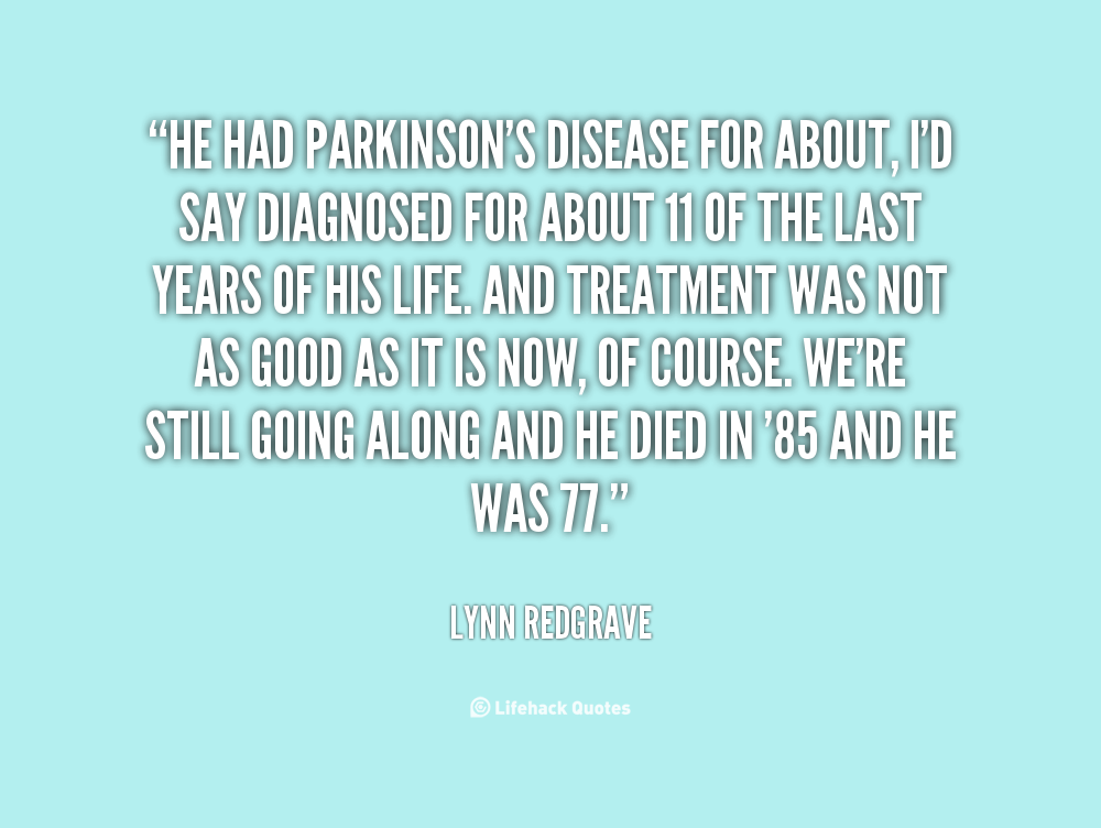 Inspirational Quotes Parkinsons Disease. QuotesGram