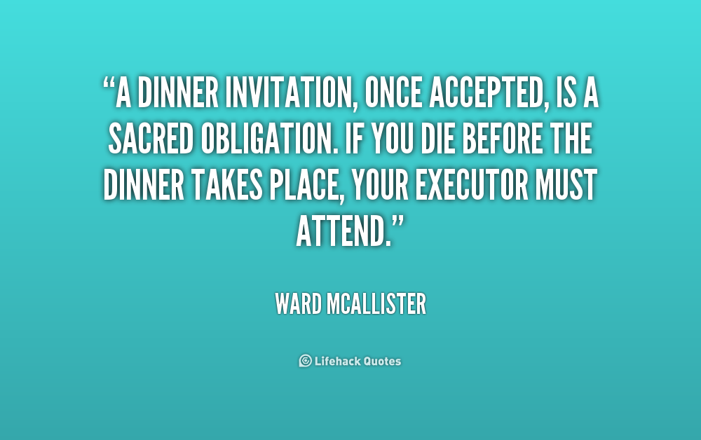 Invitation Quotes For Dinner 7